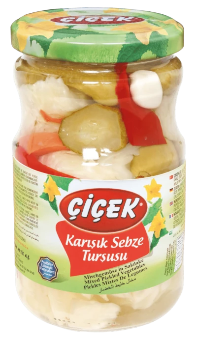 Karışık Sebze Turşusu Kavonoz 720 CC