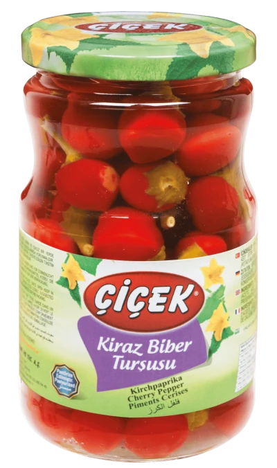 Kiraz Biber Turşusu Kavanoz 720 CC
